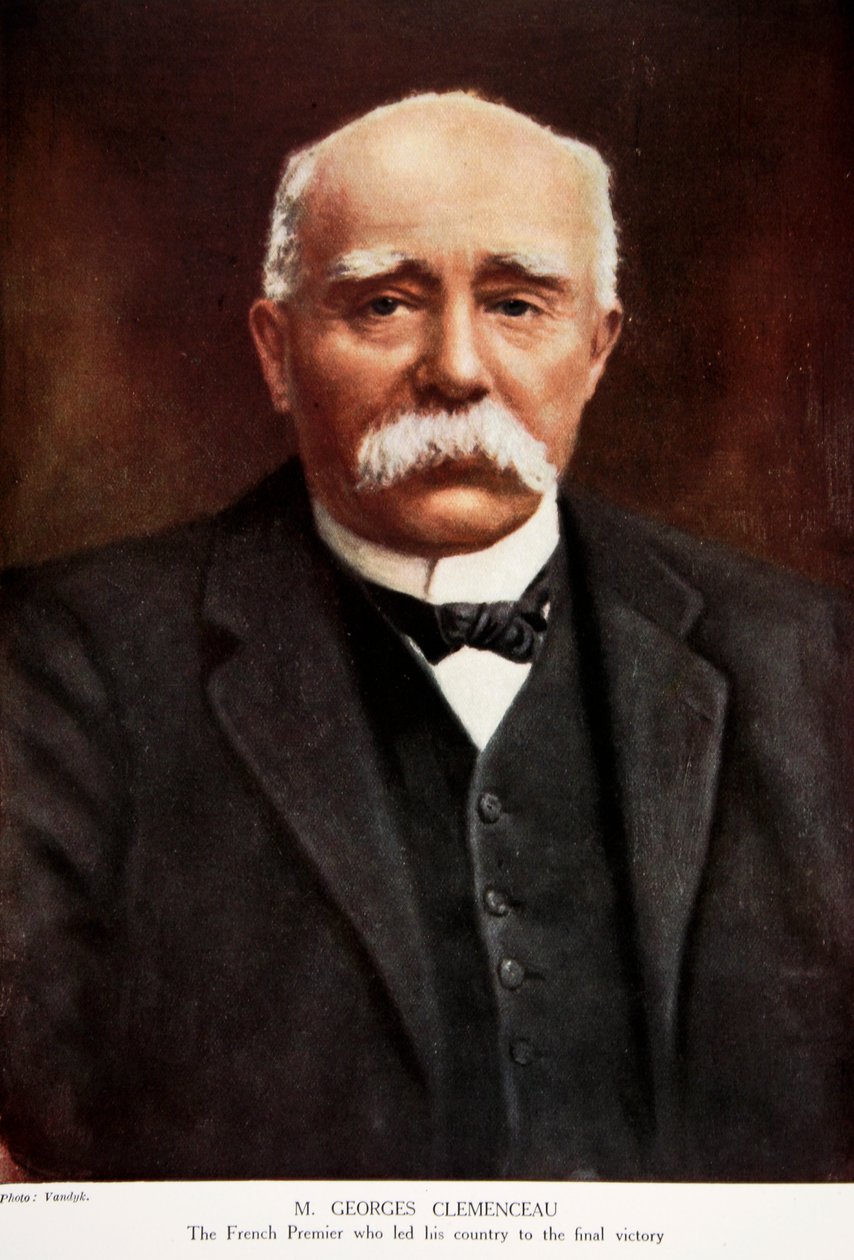M. Georges Clemenceau, 1914-19 de Herbert Vandyk