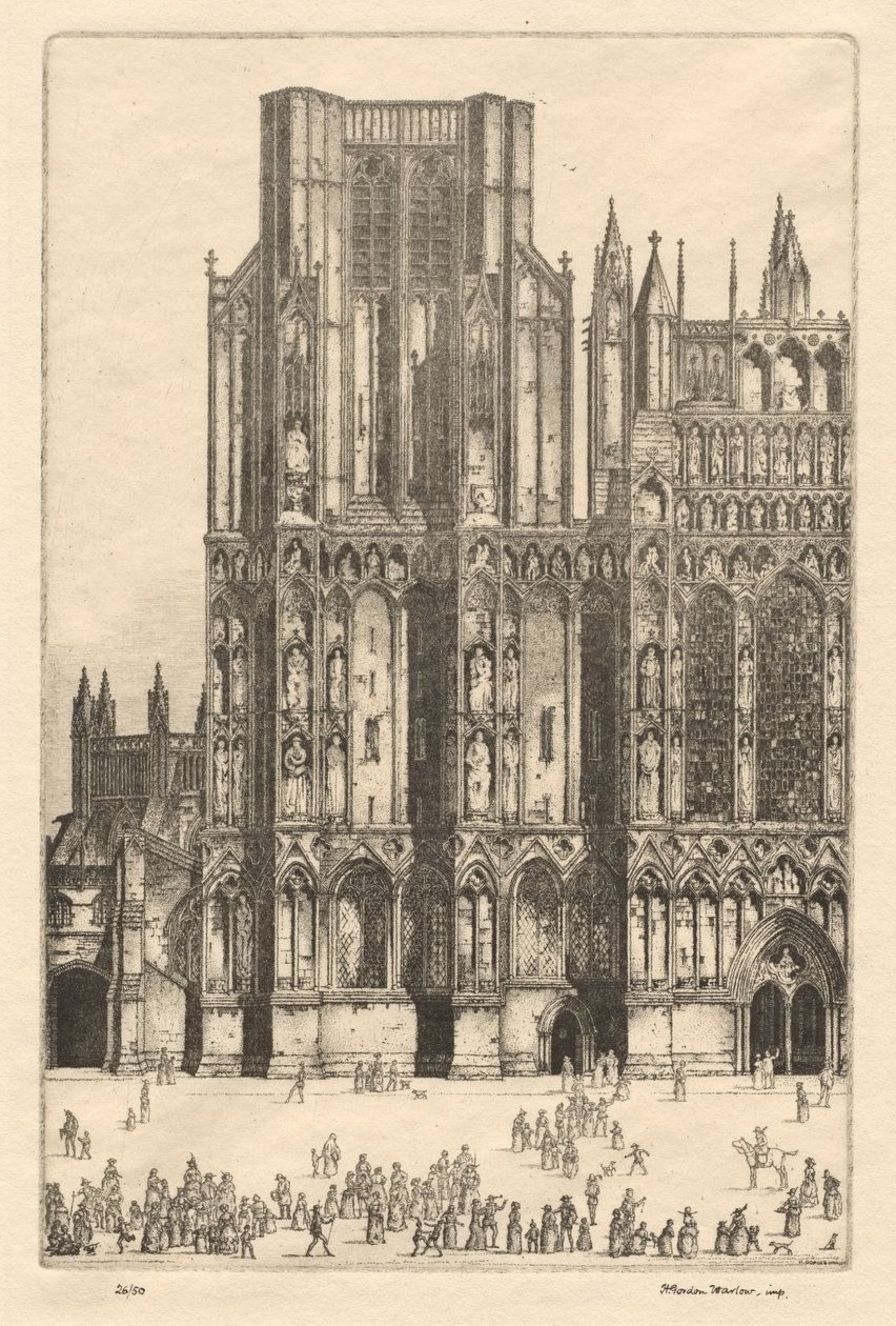 Catedral de pozos de Herbert Gordon Warlow