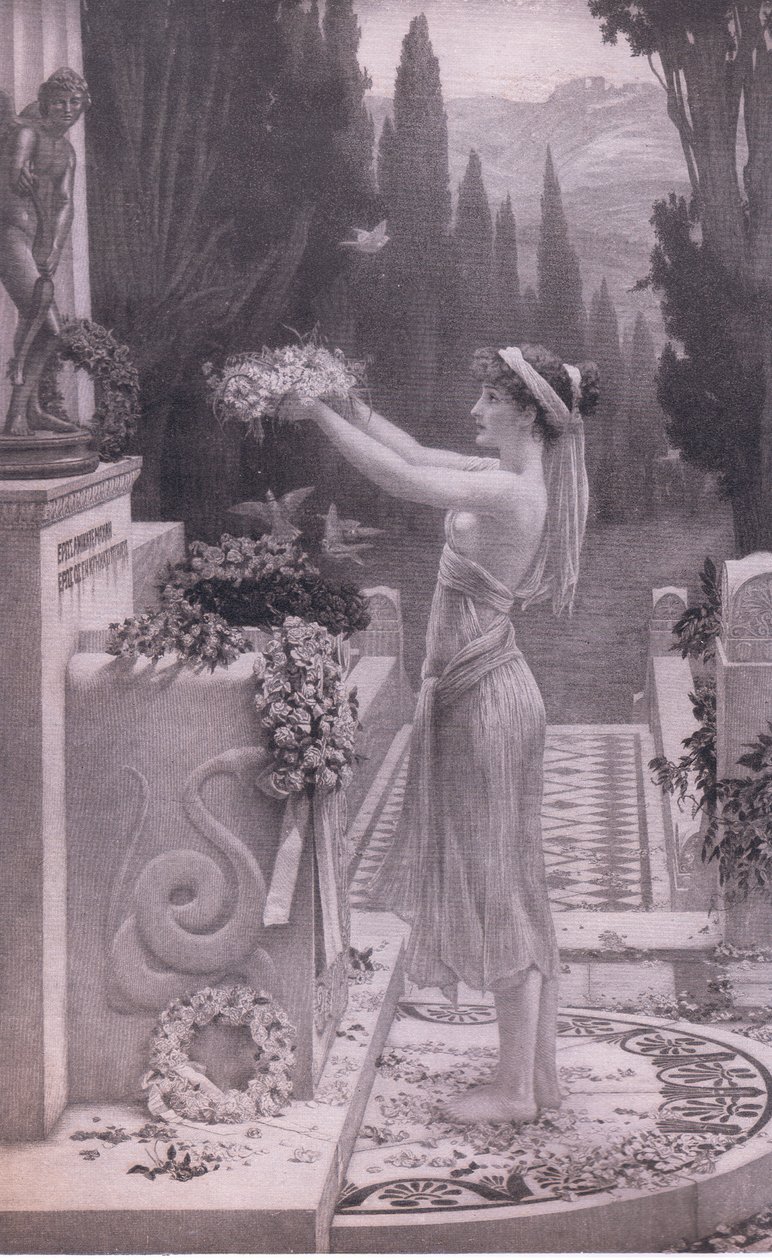 Su primera ofrenda, de Bibbys Annual, 1916-1917 de Herbert Gustave Schmalz