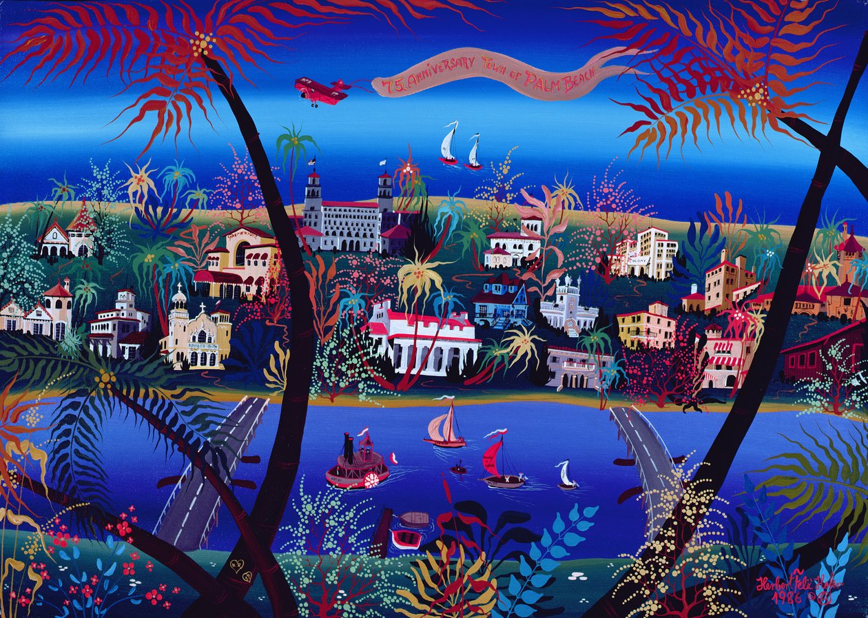 75º Aniversario de Palm Beach, Florida de Herbert Hofer