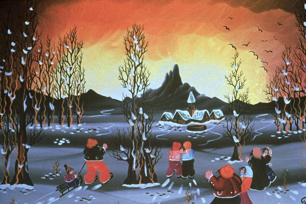 Valle de Invierno de Herbert Hofer