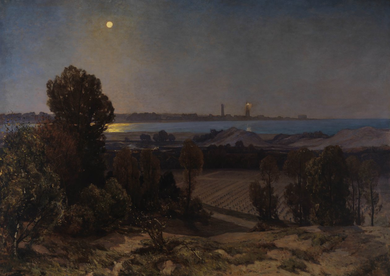El cementerio, Pas de Calais, 1919 de Herbert Hughes Stanton