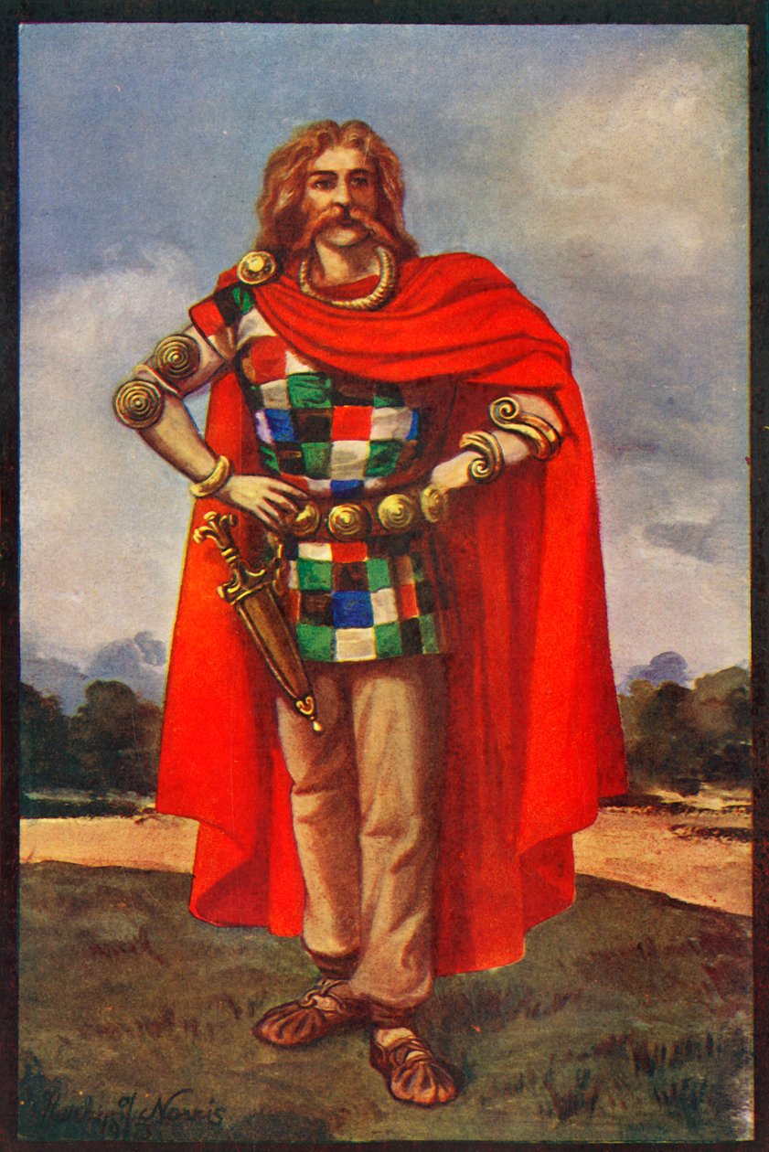 Un jefe celta en vestido civil de Herbert Norris