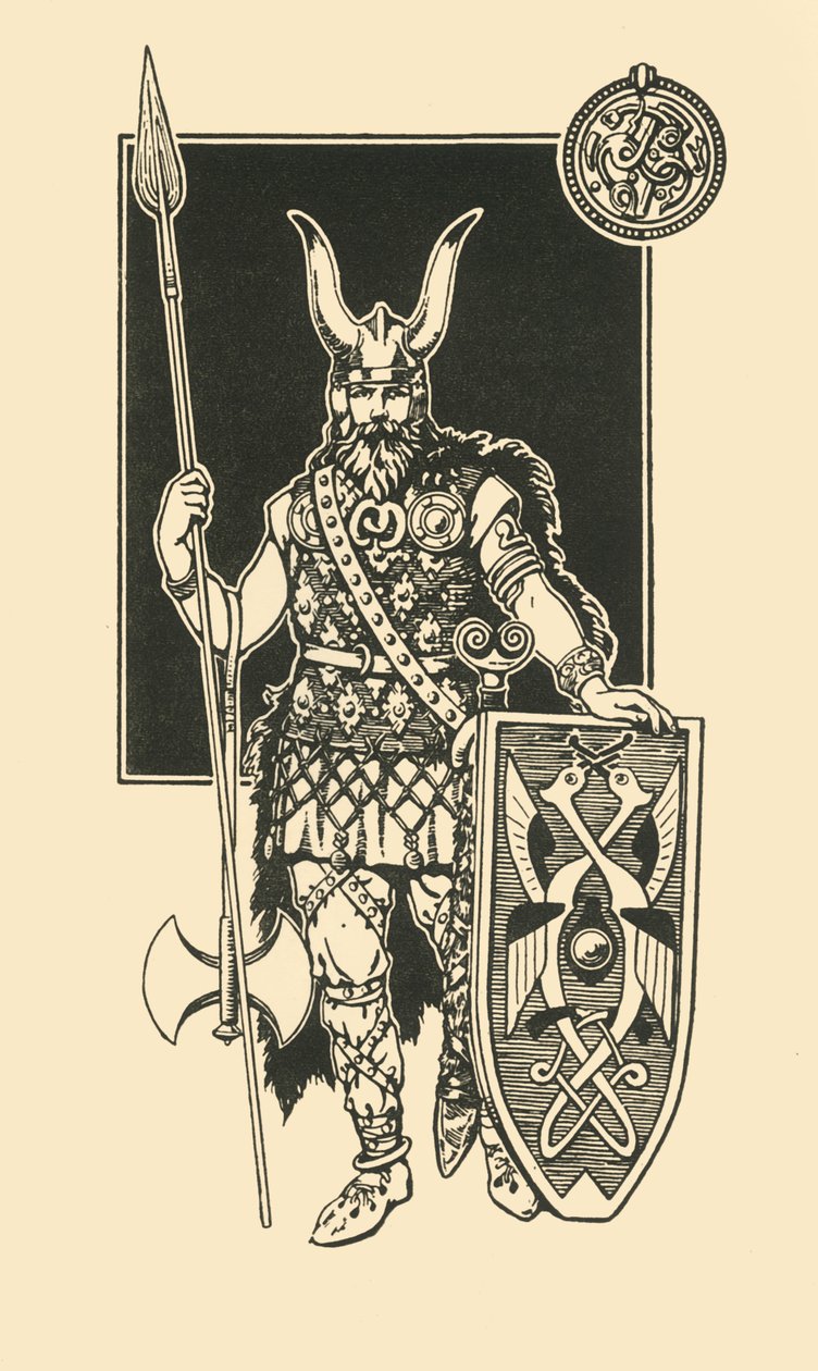 Un escandinavo de la Guardia Varega, 1924 de Herbert Norris