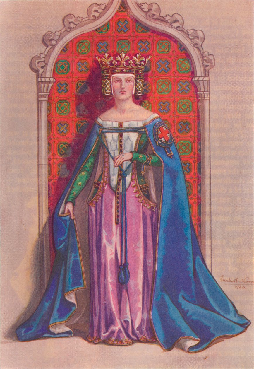 Reina Phillippa 1350, 1926 de Herbert Norris