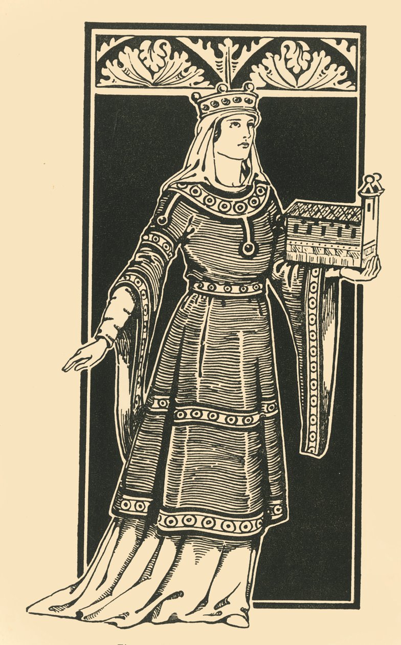 La Emperatriz Cunigunda, 1002-1024, 1924 de Herbert Norris