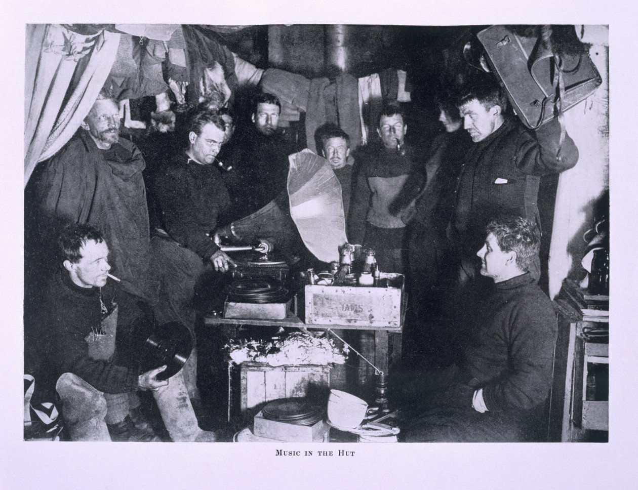 Música en la cabaña (incl. Capt. Scott), de 