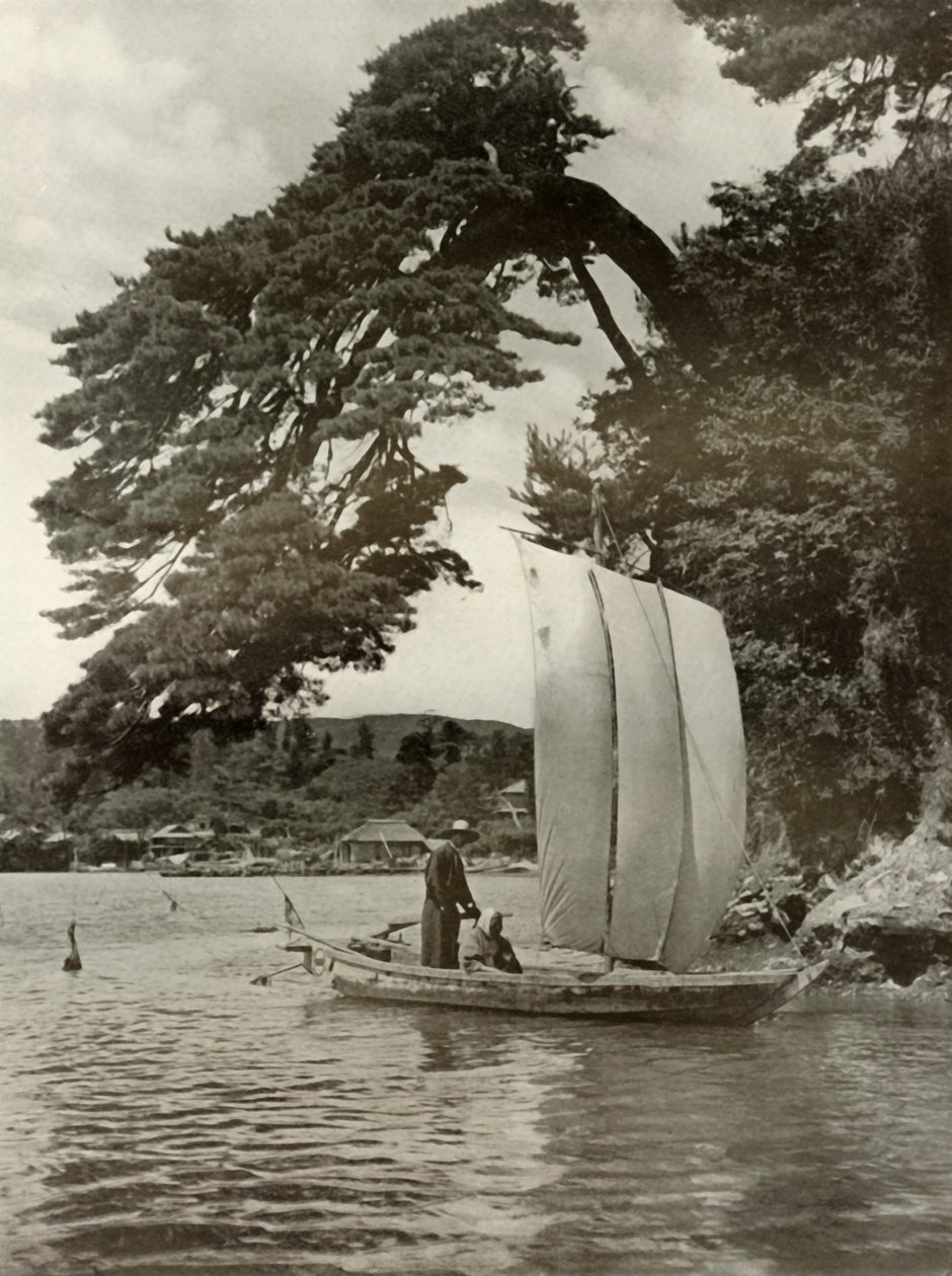 En la Bahía de Matsushima, 1910 de Herbert Ponting