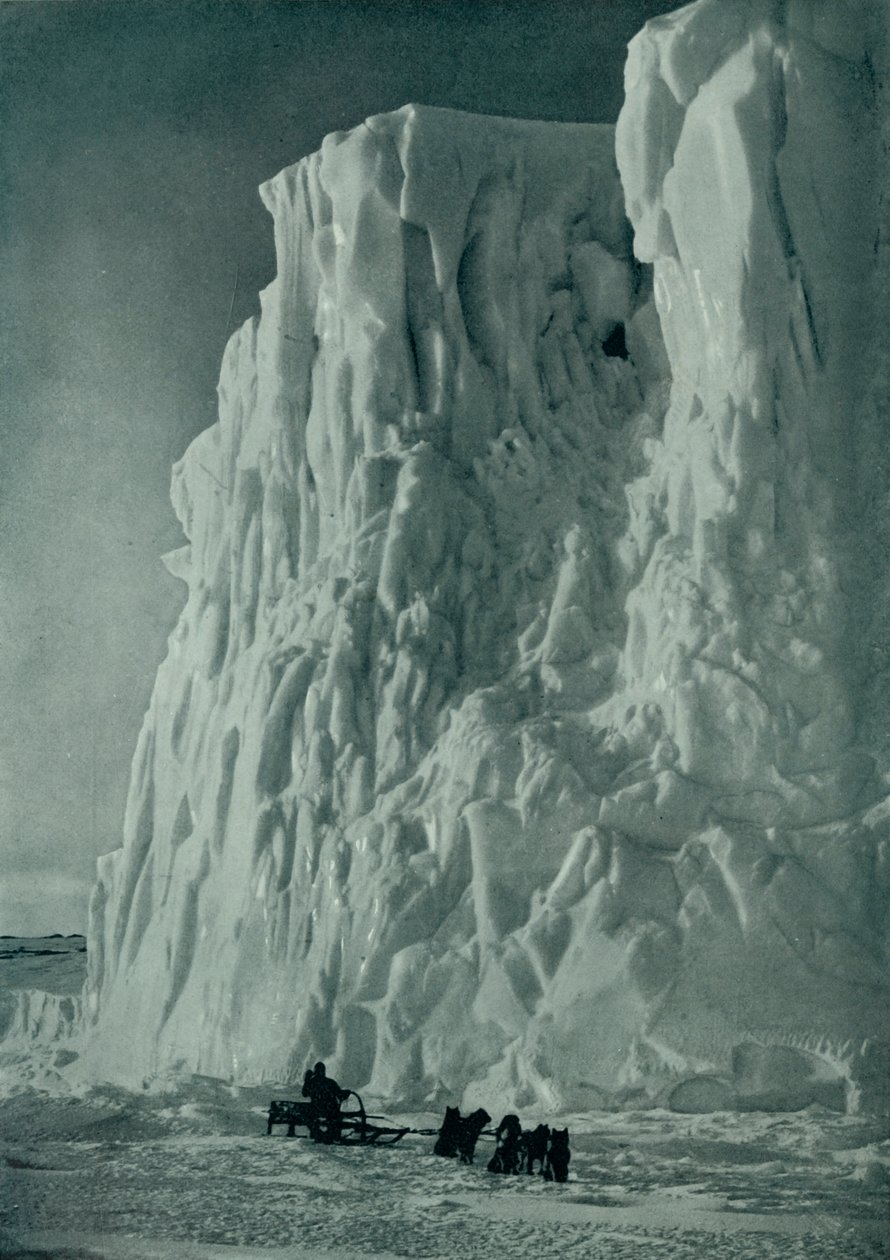 El punto del glaciar Barne, c1910-1913, 1913 de Herbert Ponting