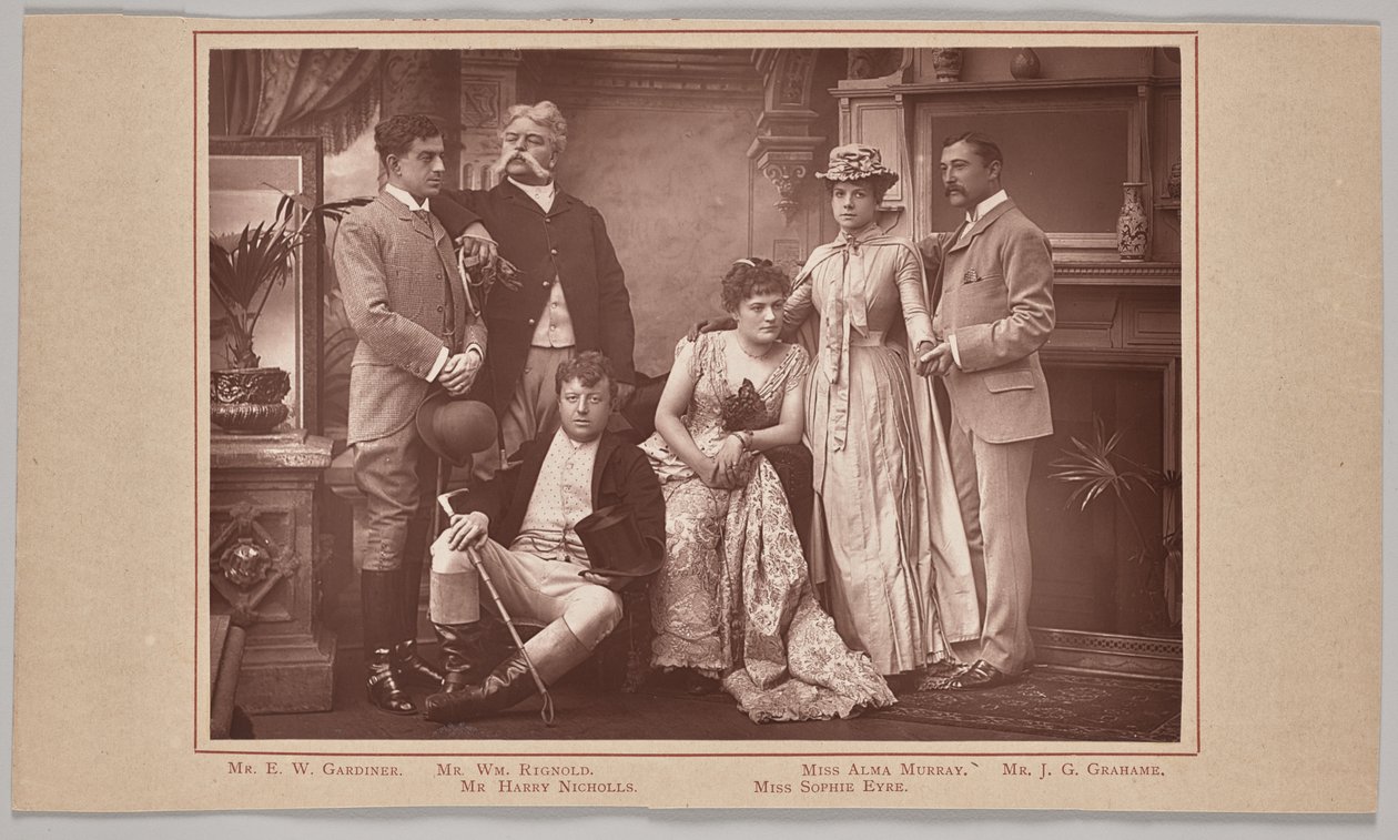 "Una racha de suerte", en el teatro Drury Lane de Herbert Rose Barraud
