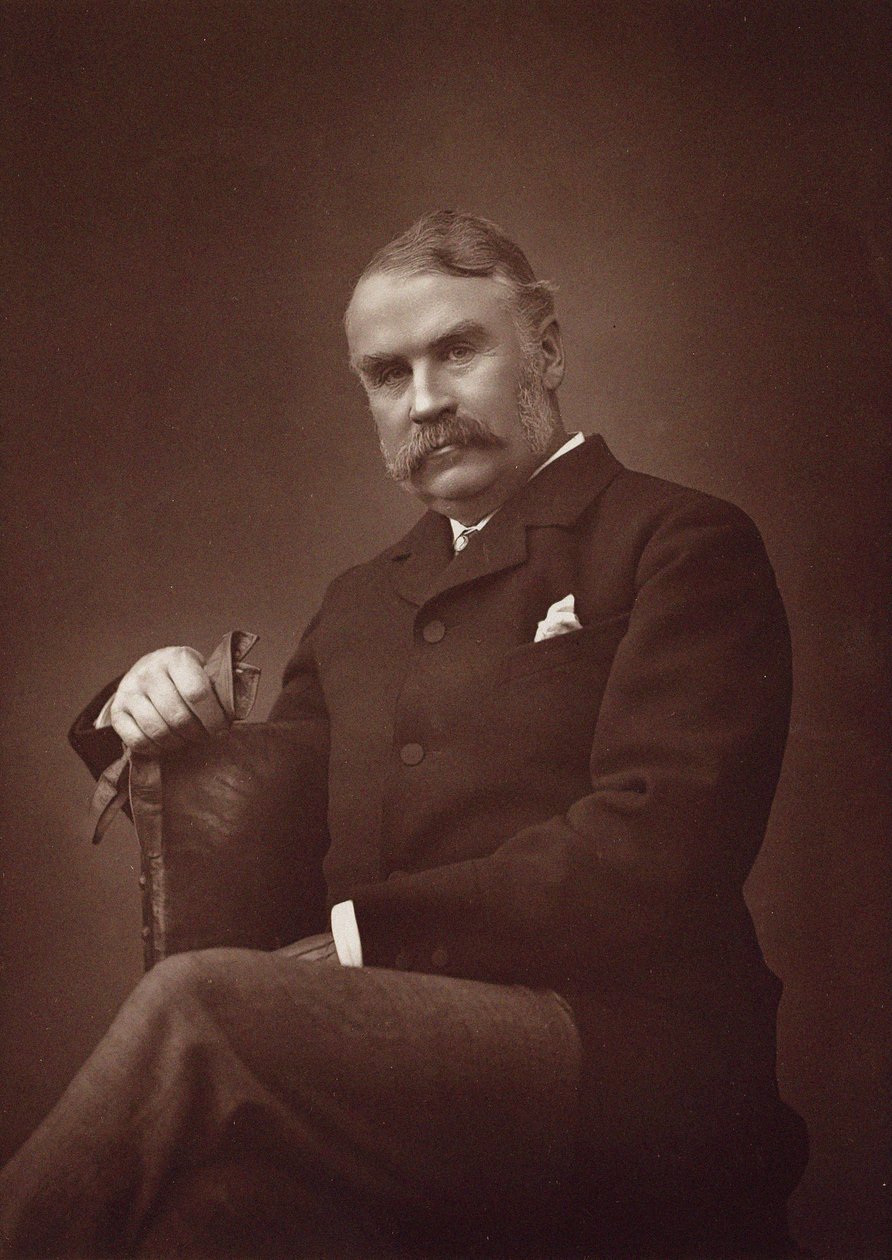 Retrato de Sir William Schwenck Gilbert 1836-1911 de Herbert Rose Barraud