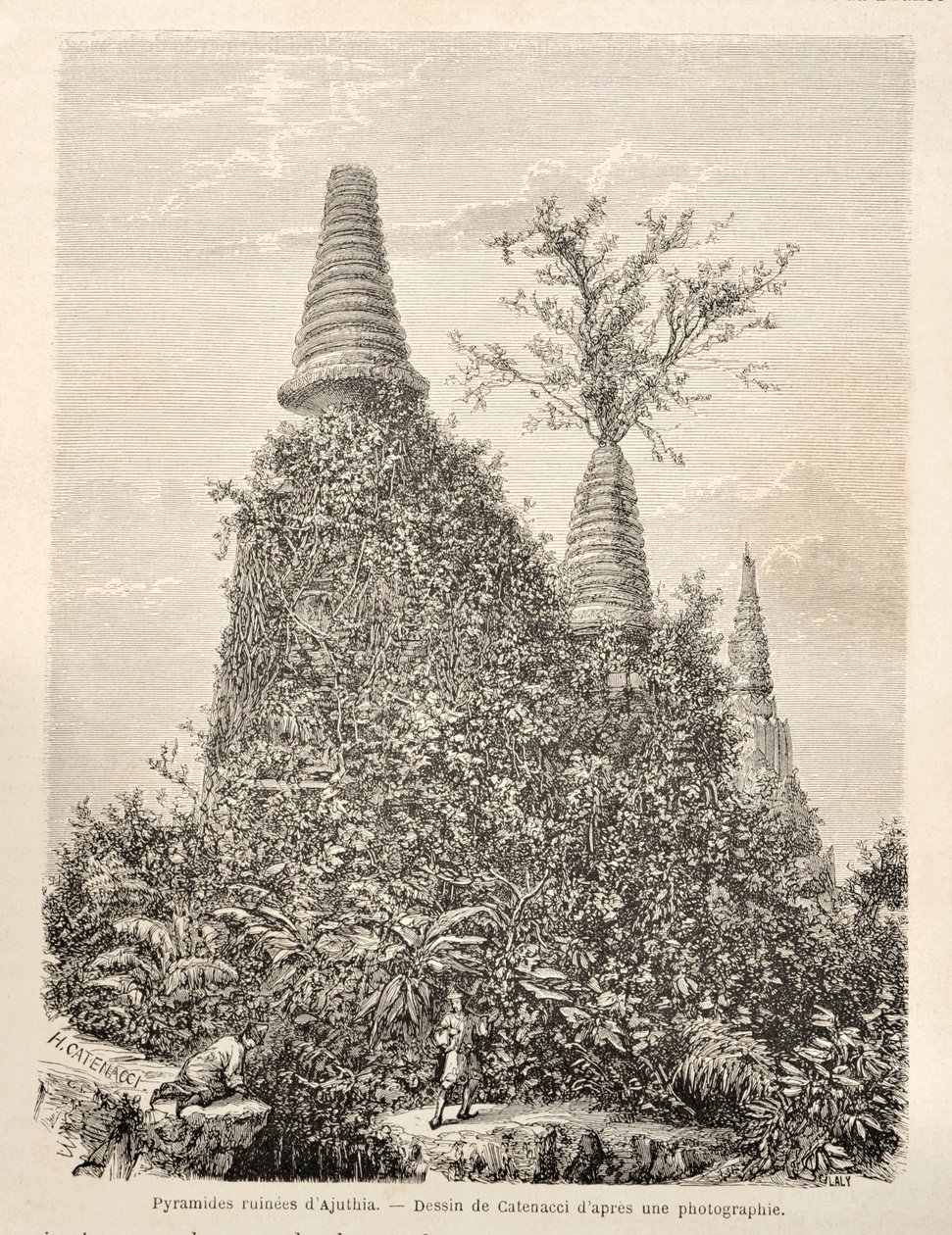 Ruinas de Wat Sisampet de Hercule Catenacci