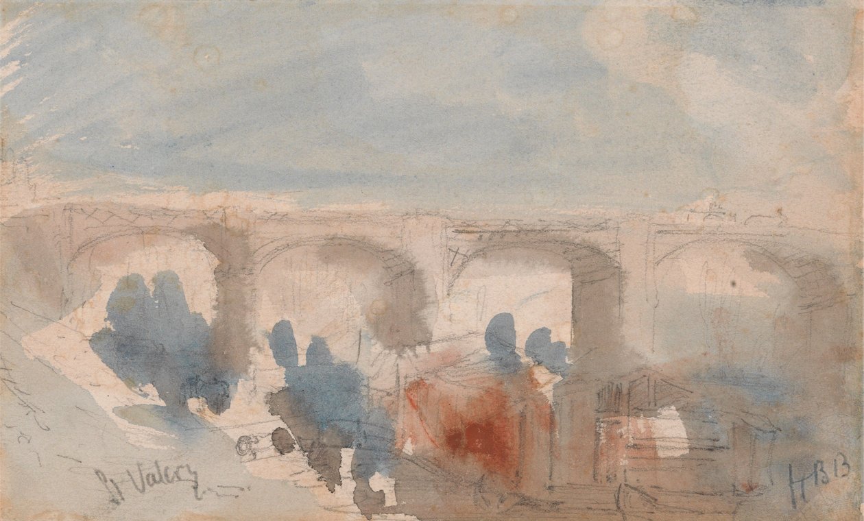 El puente de Saint-Valery de Hercules Brabazon Brabazon