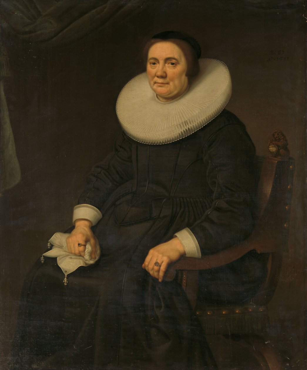 Retrato de mujer de Hercules Sanders