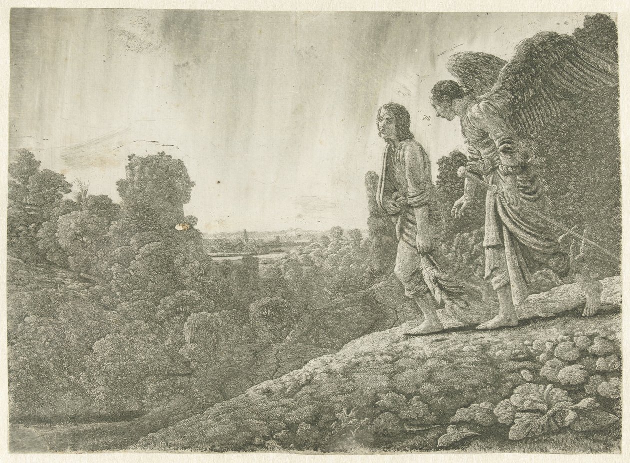 Tobías y el ángel de Hercules Segers