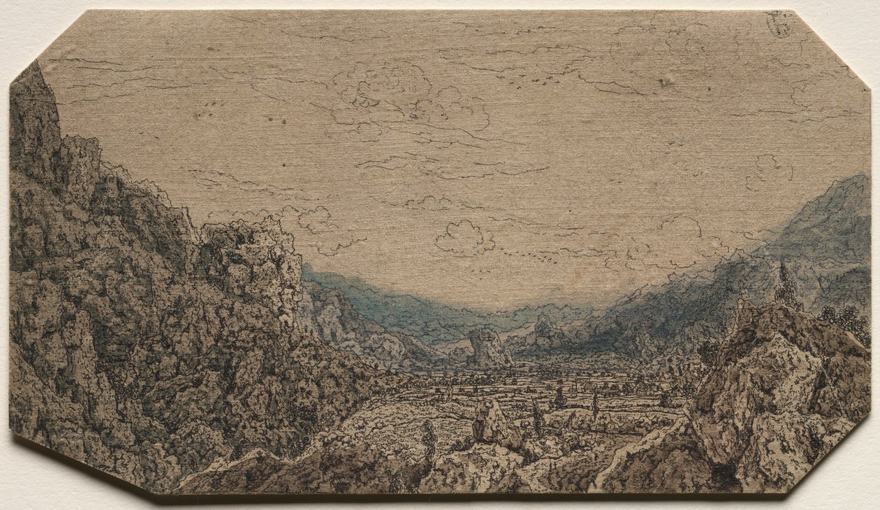Valle cerrado, c. 1623-30 de Hercules Seghers