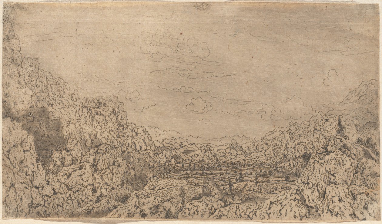 El Valle Encerrado de Hercules Seghers