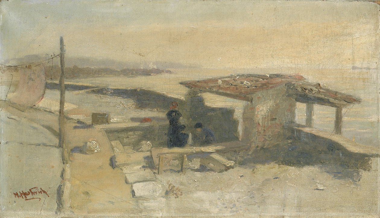 Boceto de la Blanquería Lombardía de Herman Hartwich