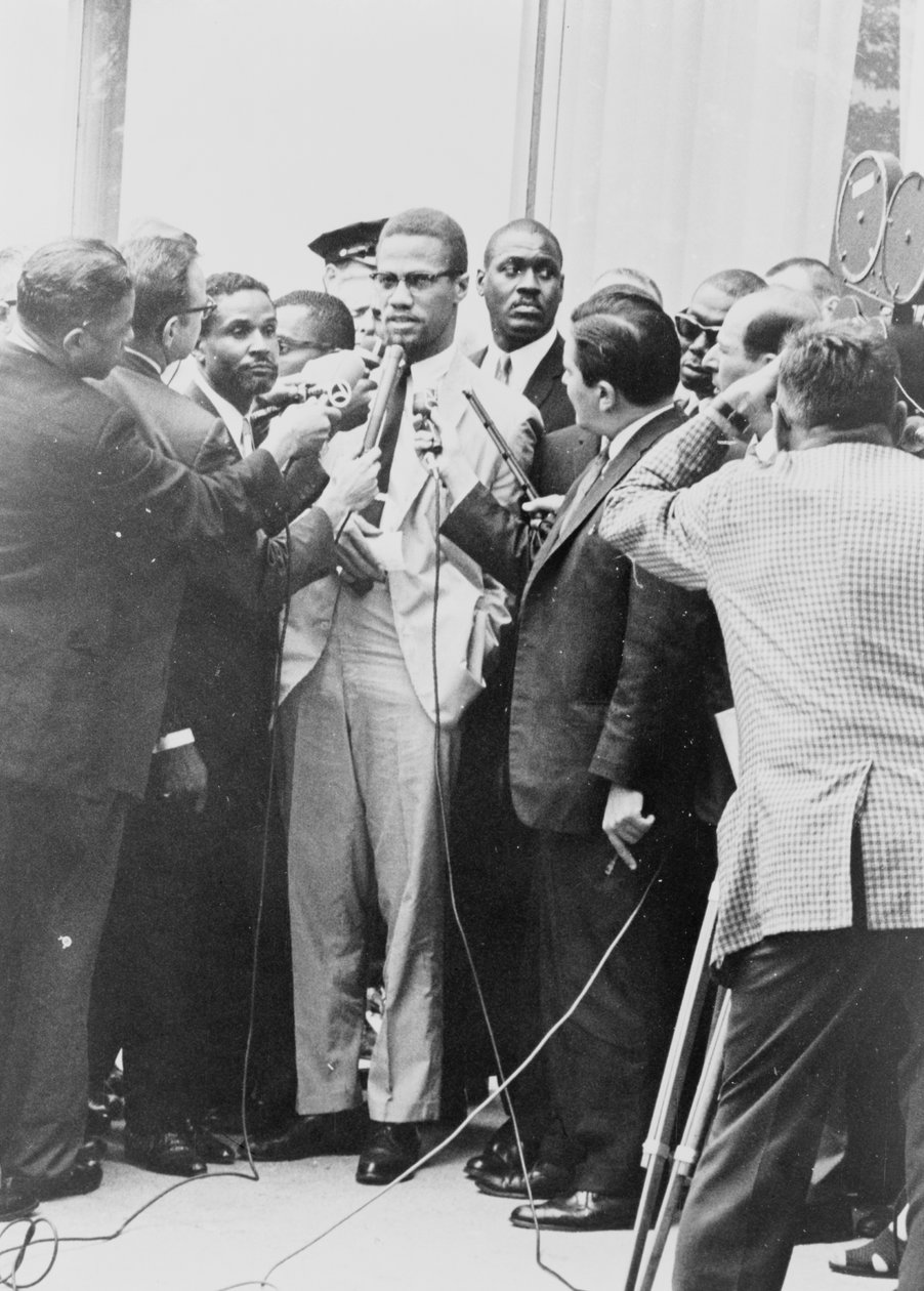 Malcolm X 1964 (foto) de Herman Hiller