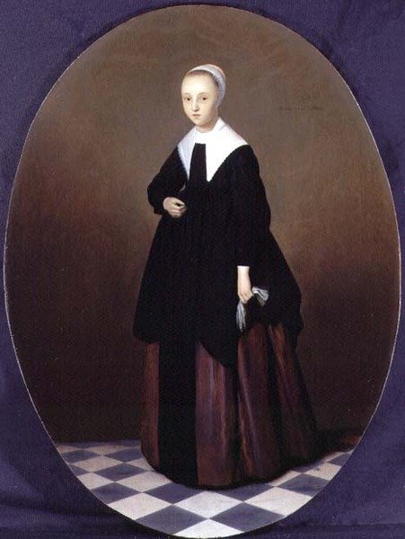 Retrato de una Niña de Herman Mijnerts Doncker