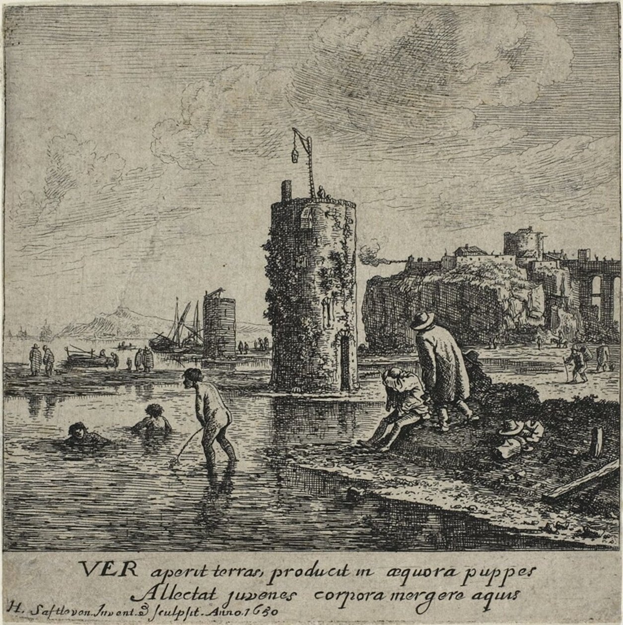 Primavera de Herman Saftleven