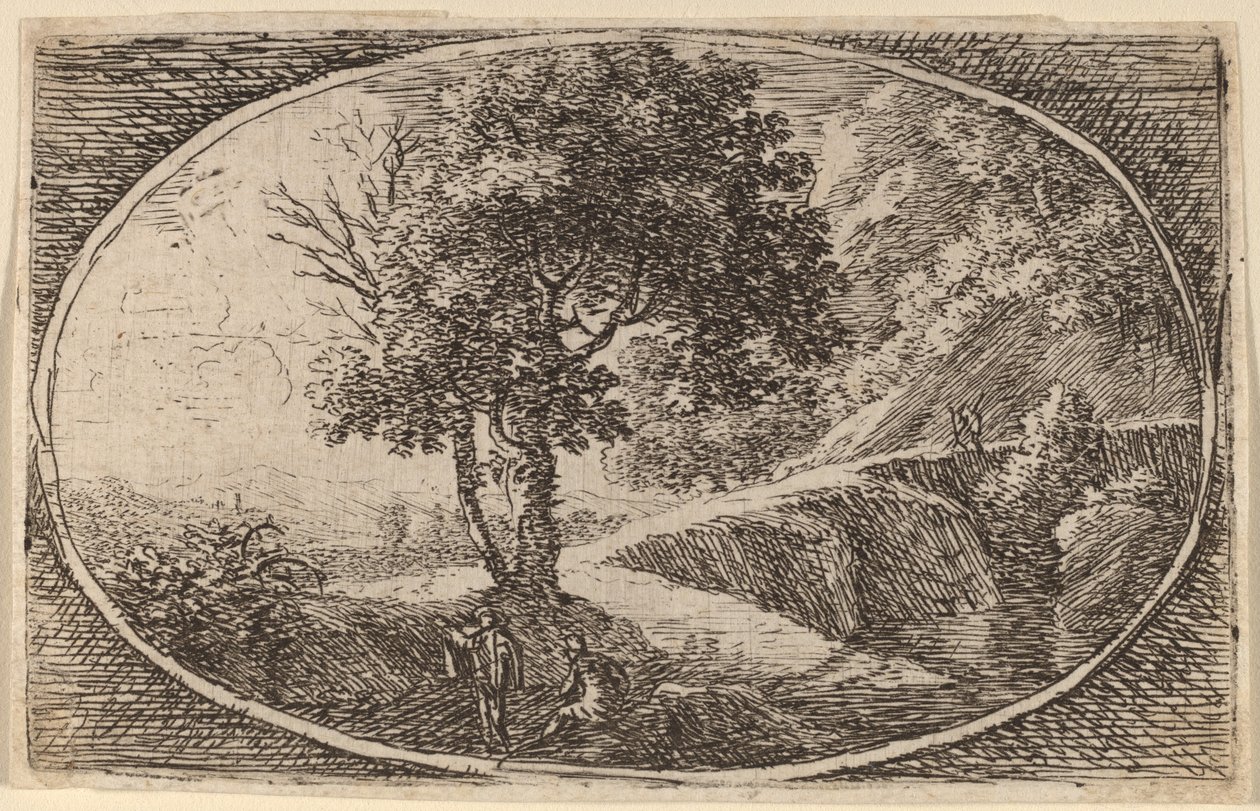 Un camino sinuoso de Herman van Swanevelt