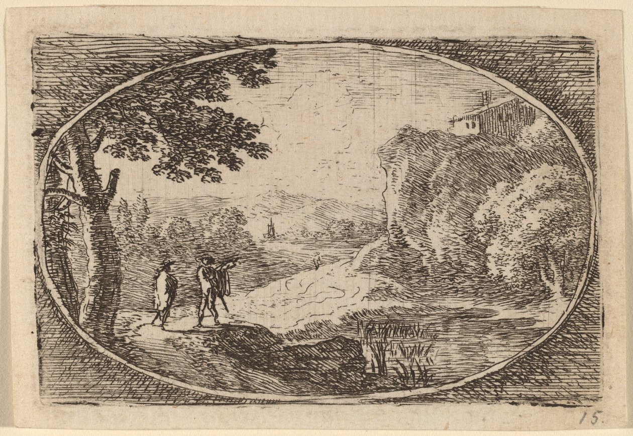 La casa en la roca de Herman van Swanevelt
