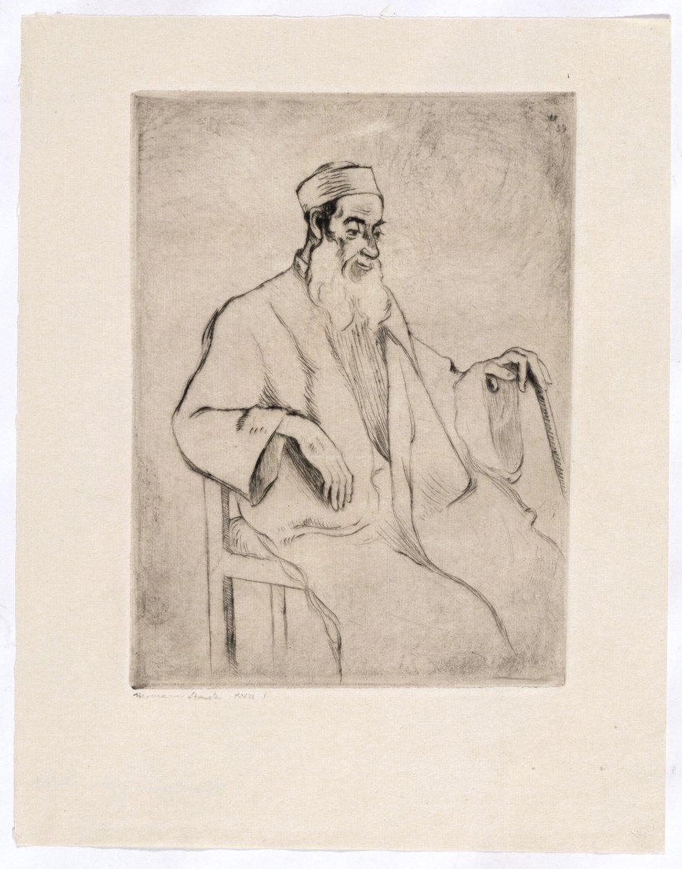 Chacham de Safed de Hermann Struck