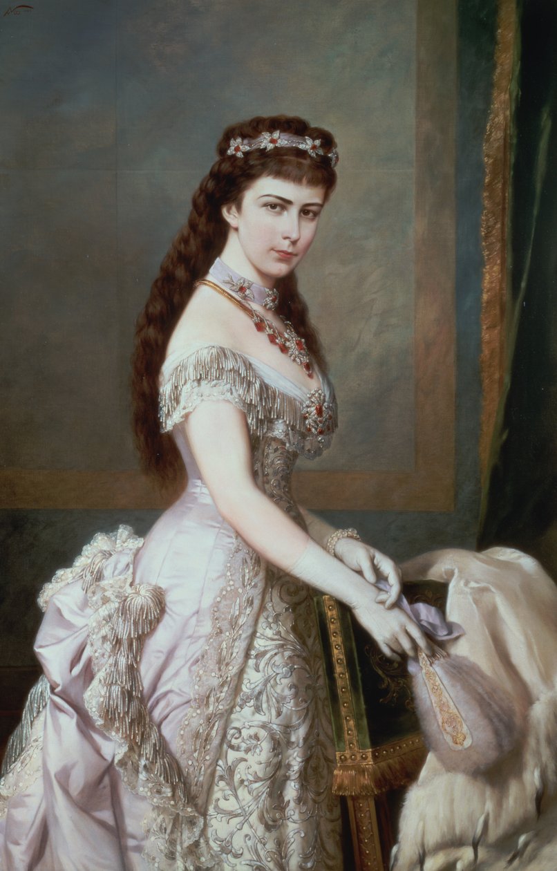 Isabel de Baviera (1837-98), esposa de Francisco José I de Austria (1830-1916) de Hermann Nigg