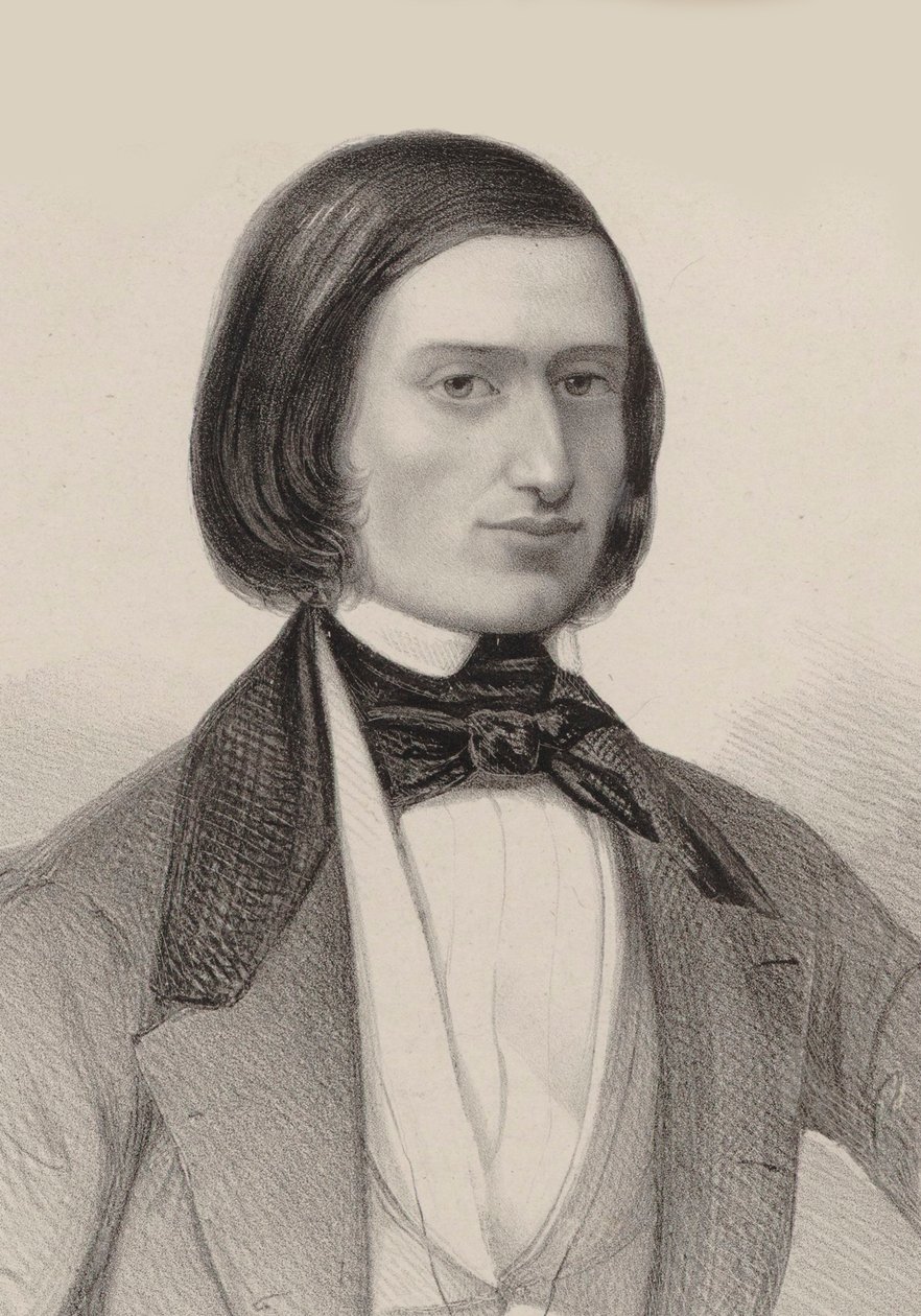 Retrato de Jacques Offenbach 1819-1880 de Hermann Raunheim