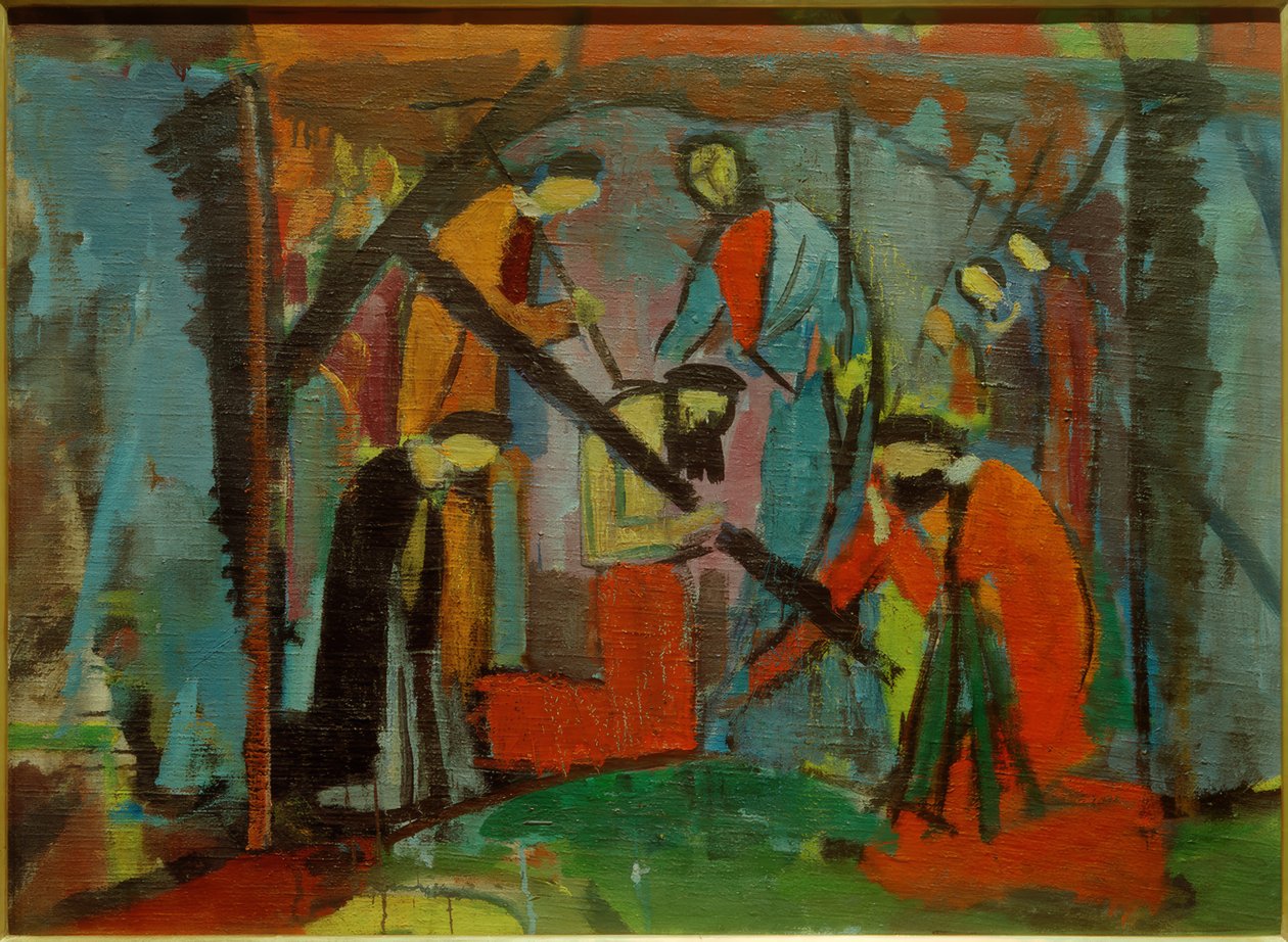 La carga de la cruz II de Hermann Stenner