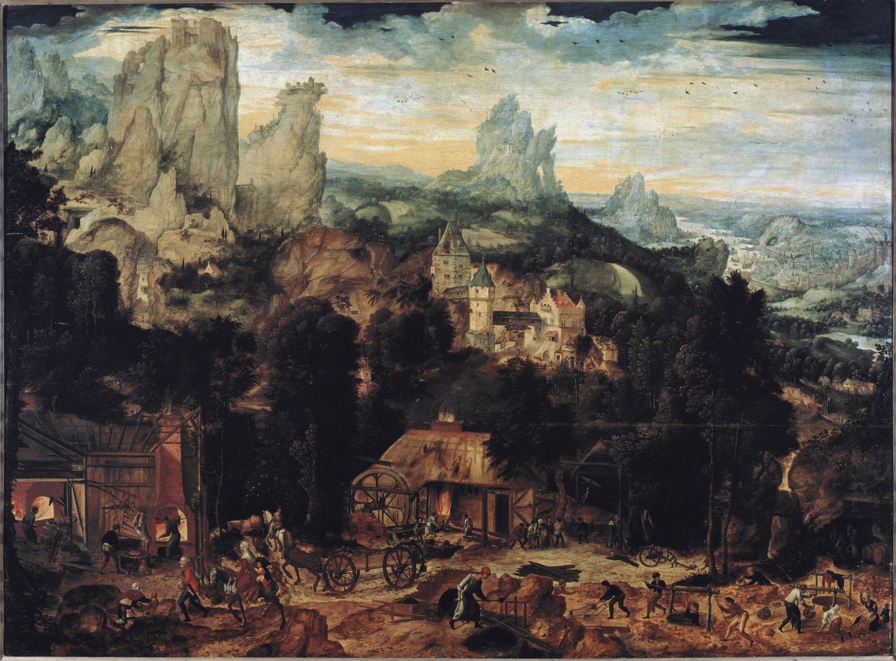 Minas de cobre de Herri met de (c.1510 p.1550) Bles