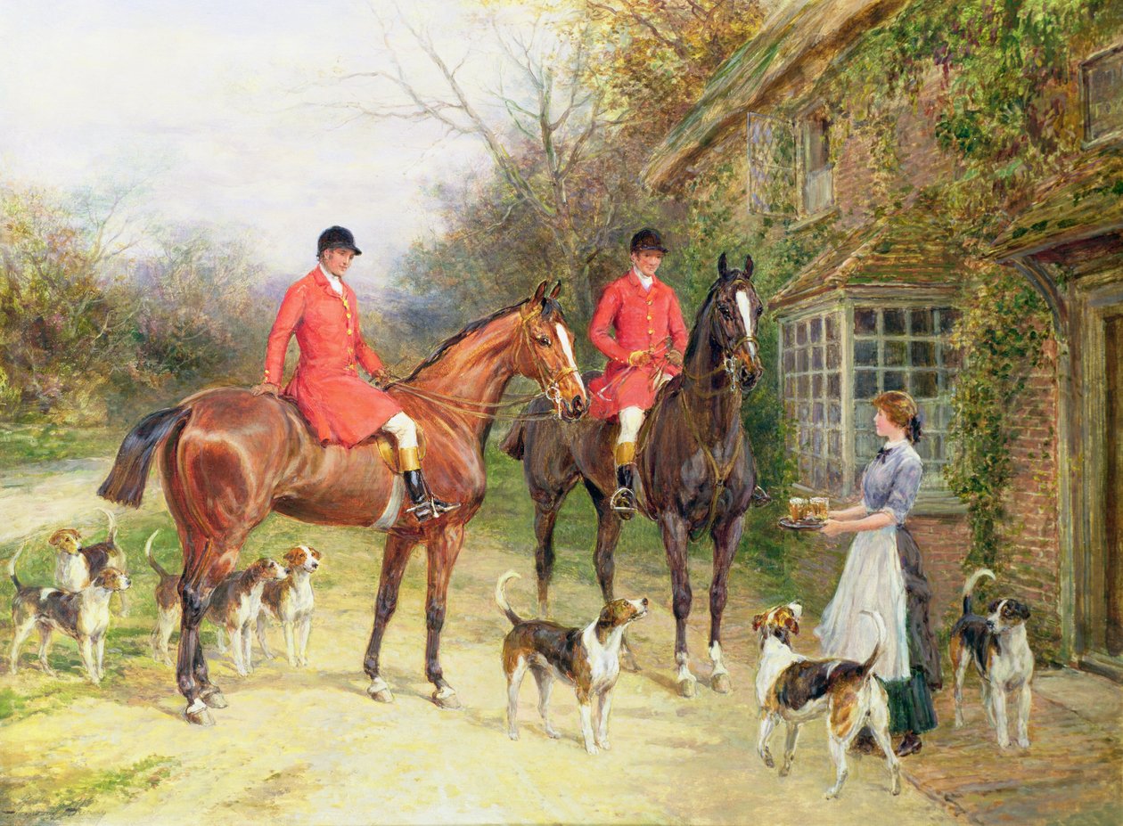 Una Parada en la Posada del Zorro de Heywood Hardy