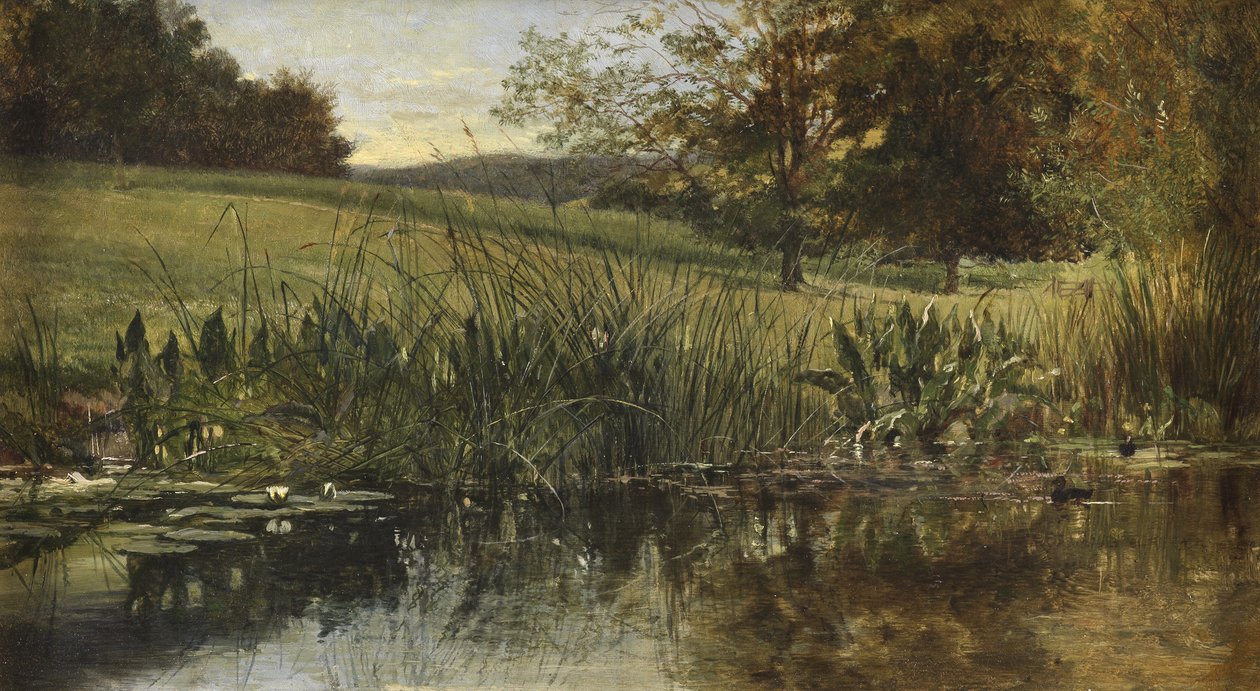 Junto al río de Heywood Hardy
