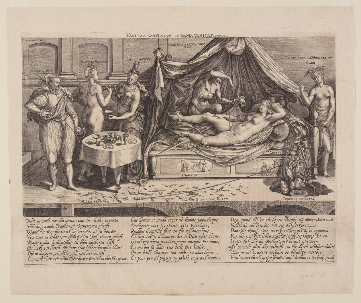 Vanitas de Hieronymous Wierix