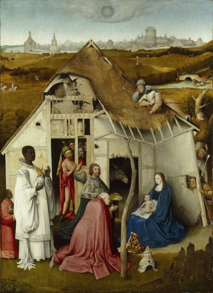 Adoración de los Magos de Hieronymus Bosch