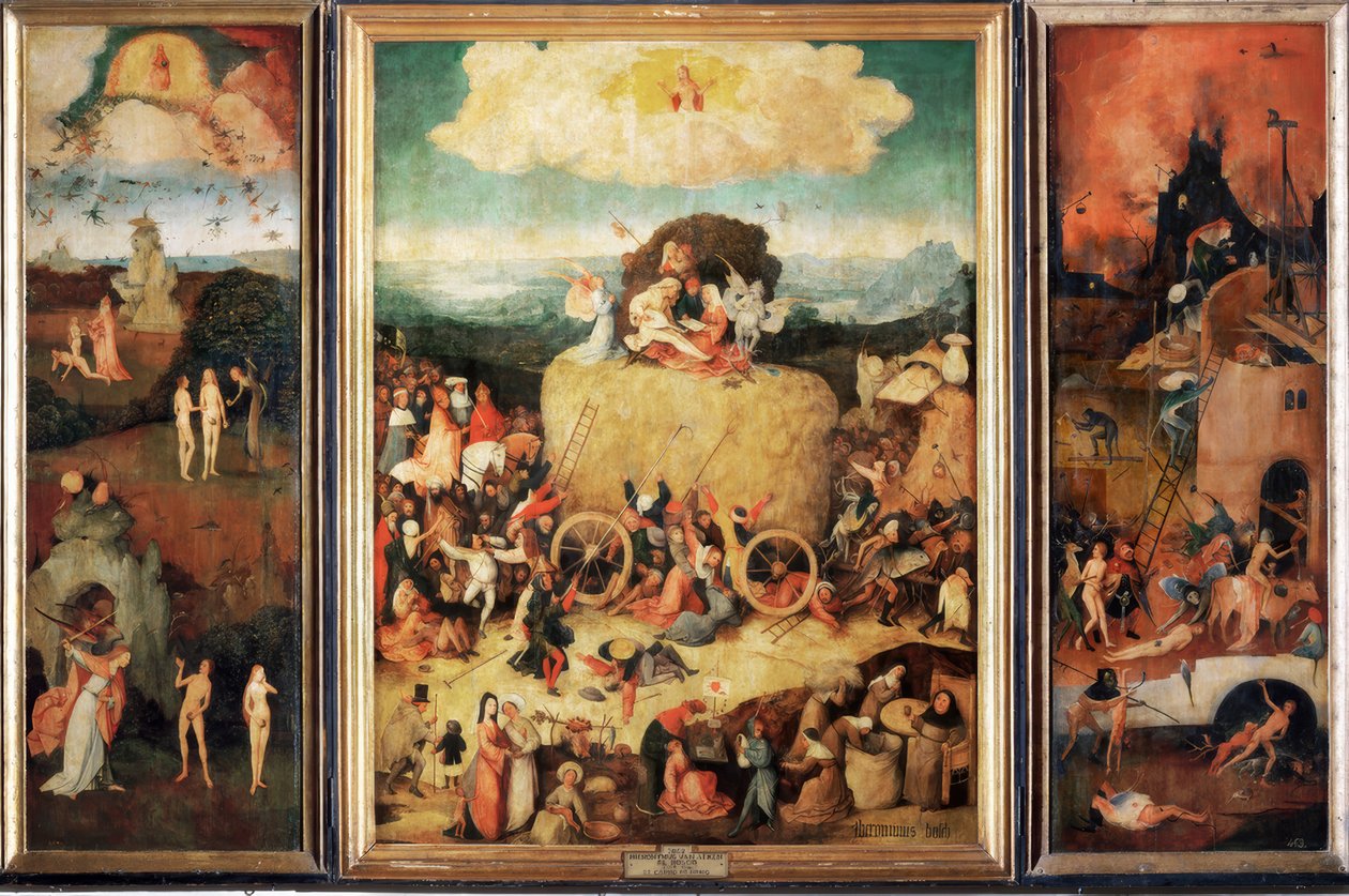 El carro de heno de Hieronymus Bosch