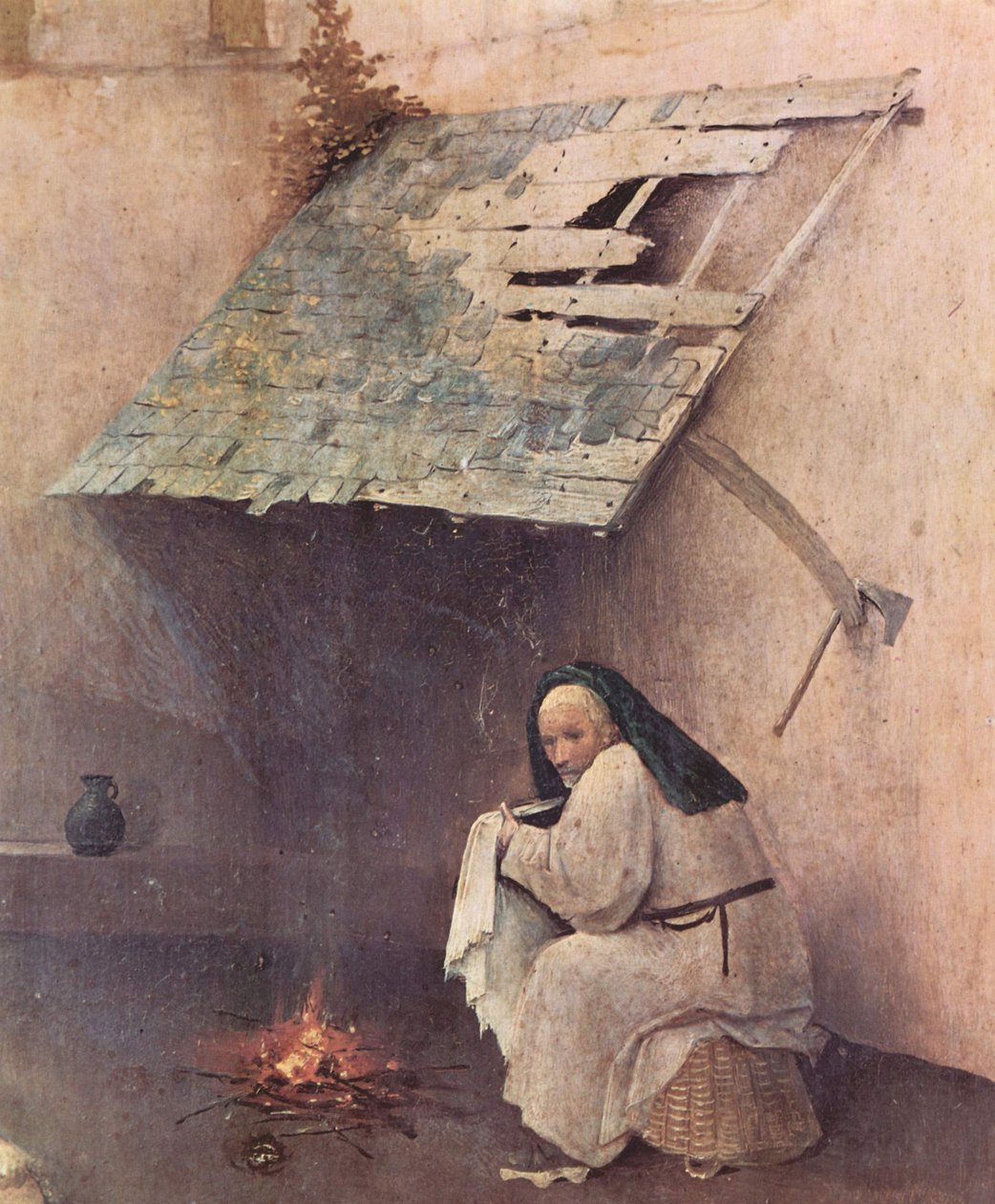 San Pedro y donante de Hieronymus Bosch