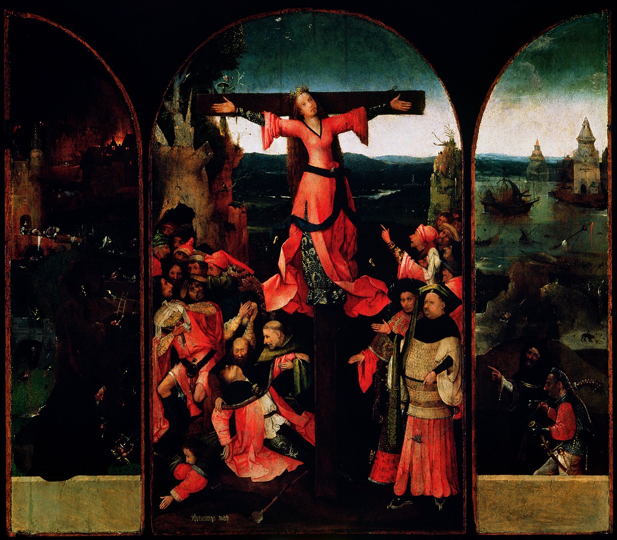 Tríptico de Santa Liberata de Hieronymus Bosch