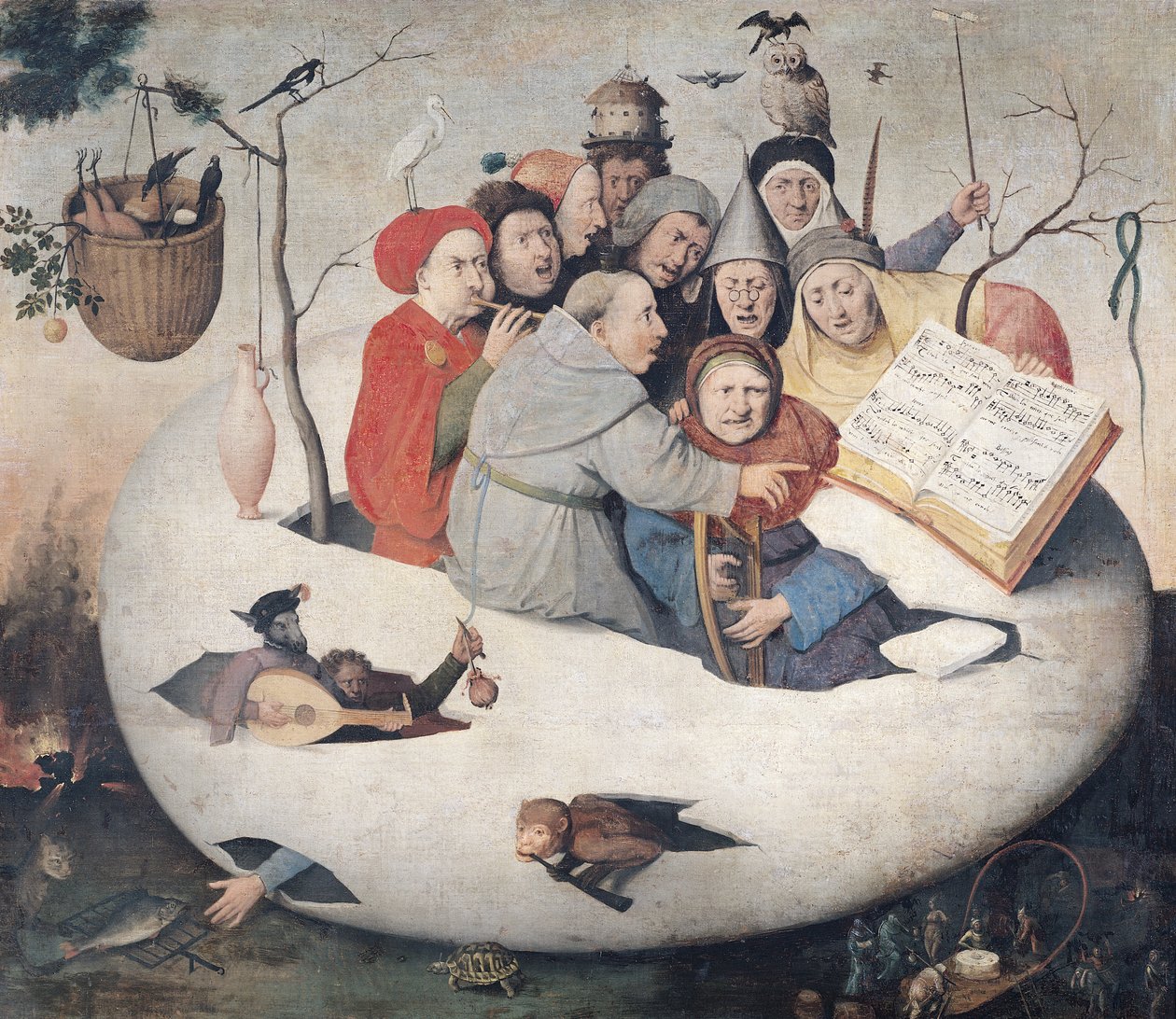 El Concierto en el Huevo de Hieronymus Bosch