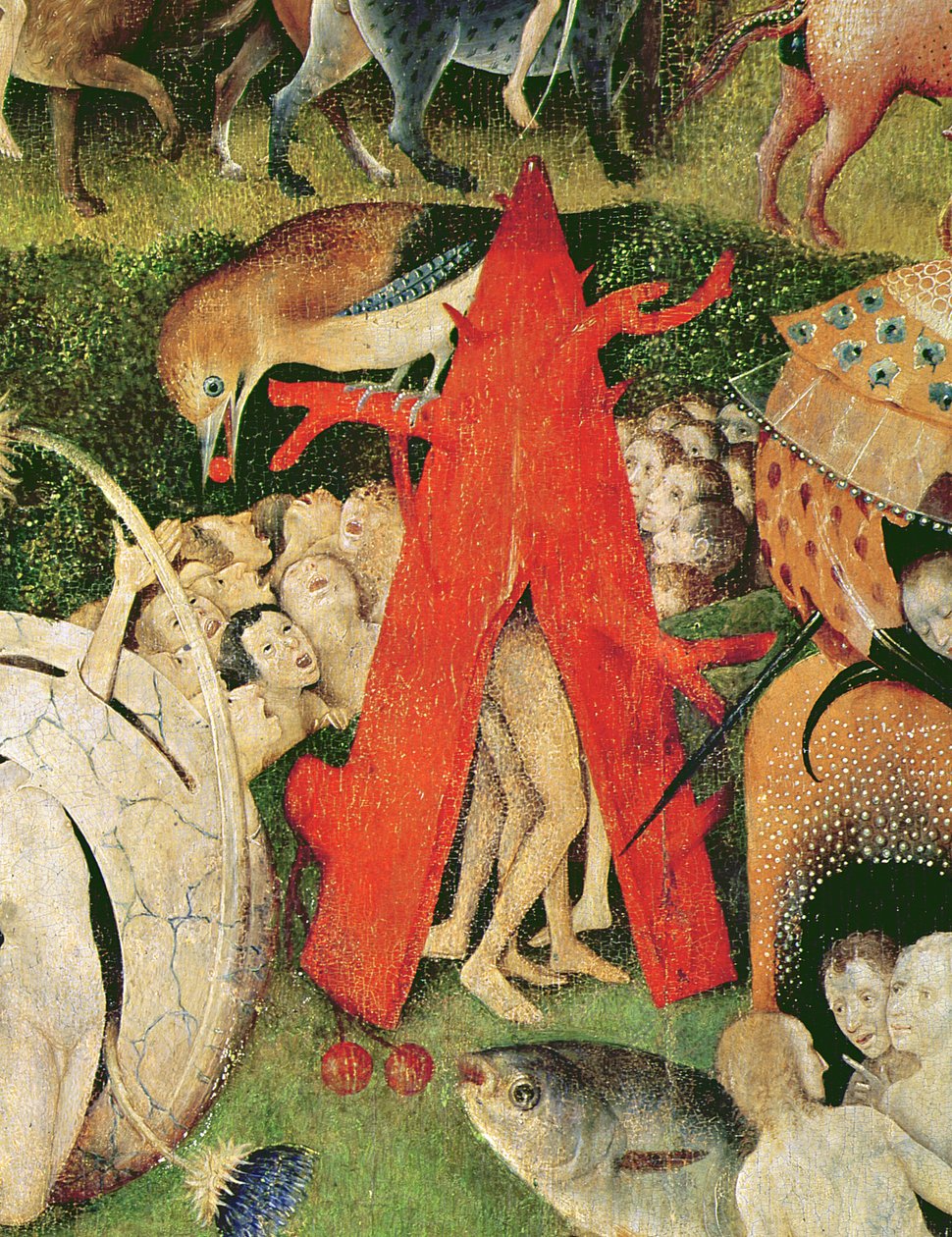 El jardín de las delicias, c.1500 (detalle) de Hieronymus Bosch