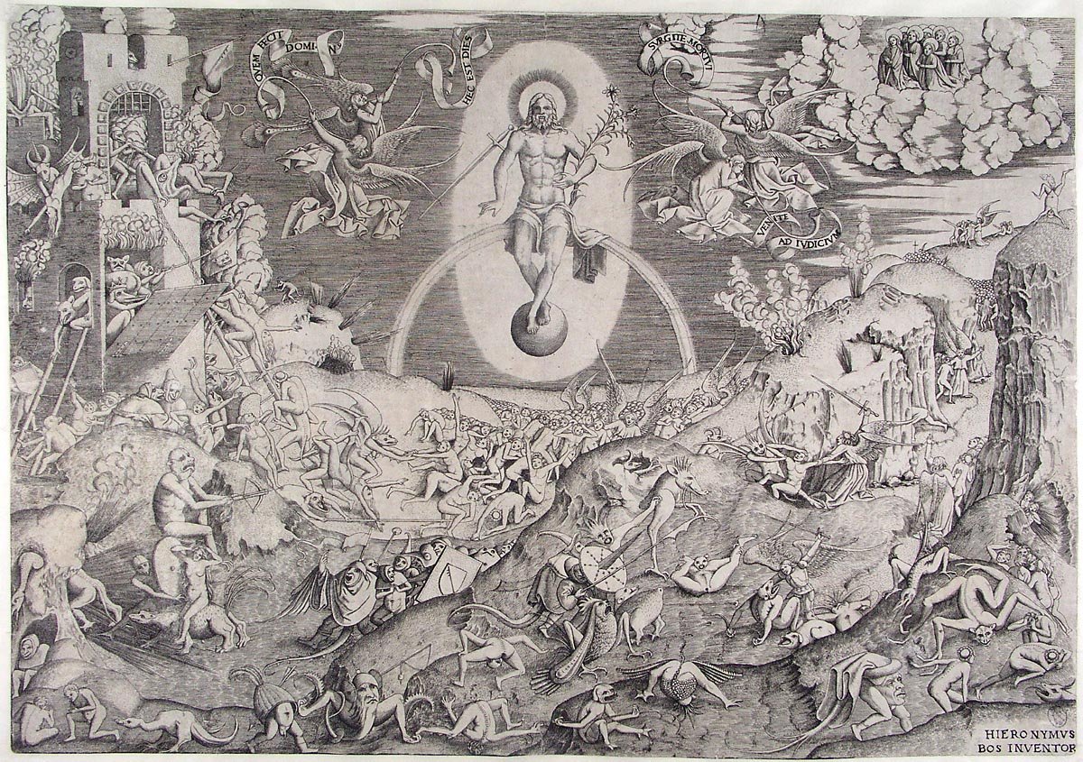 El juicio final de Hieronymus Bosch