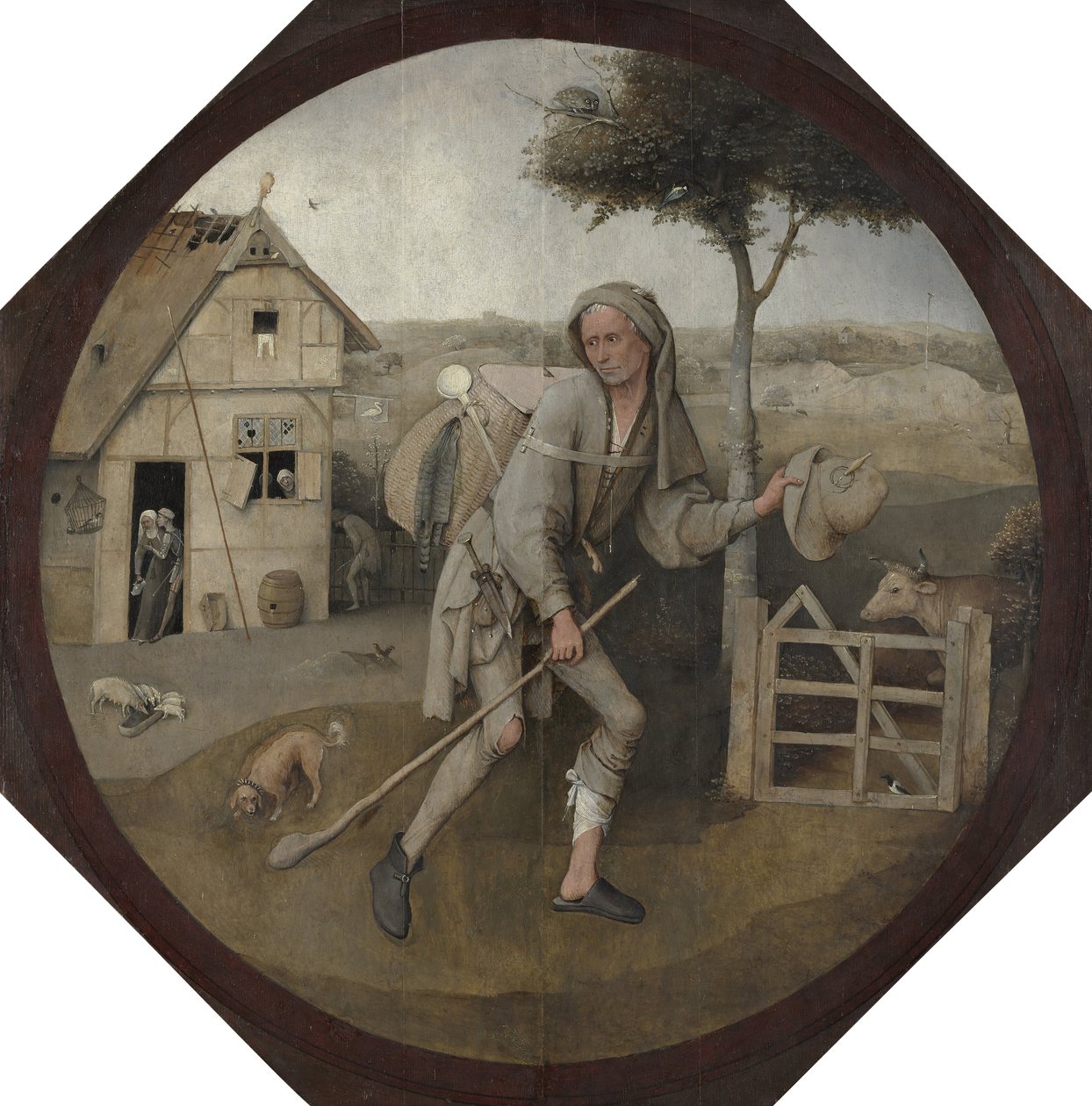 El vendedor ambulante de Hieronymus Bosch