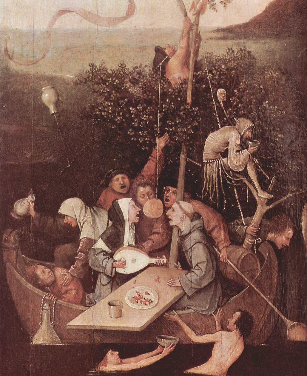 El barco de los locos de Hieronymus Bosch