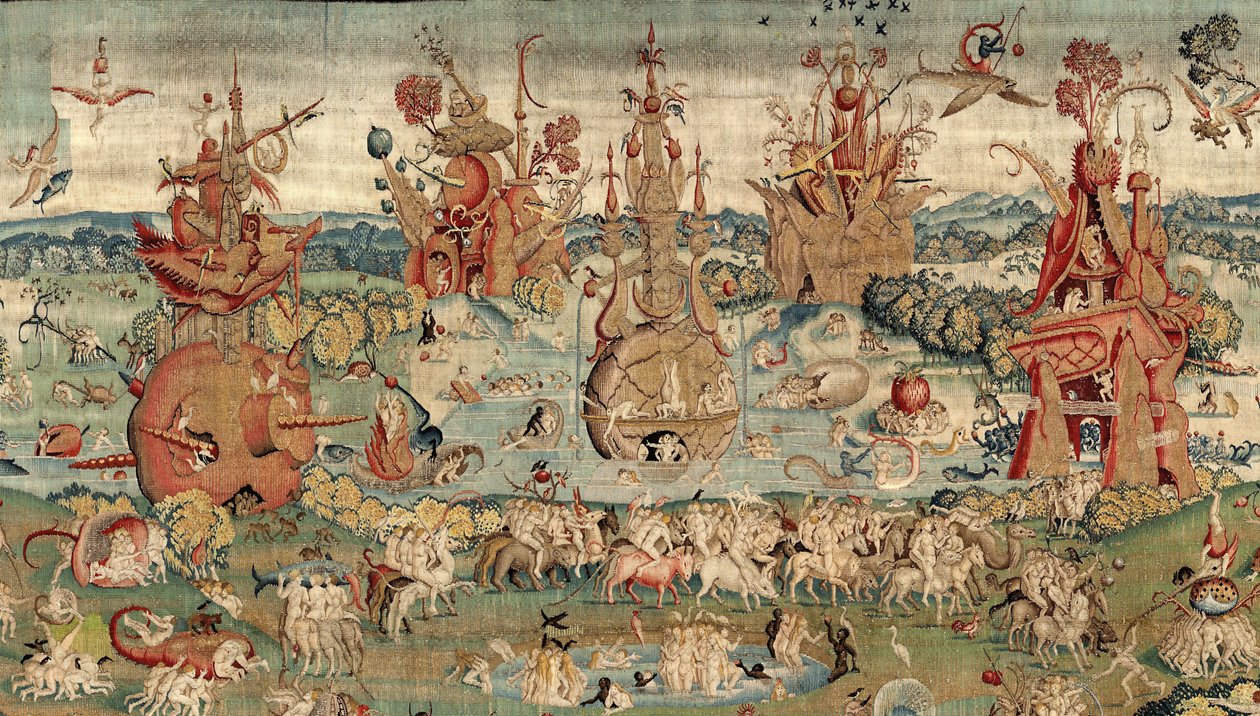 El jardín de las delicias. ca. 1560 (tapiz) de Hieronymus (after) Bosch