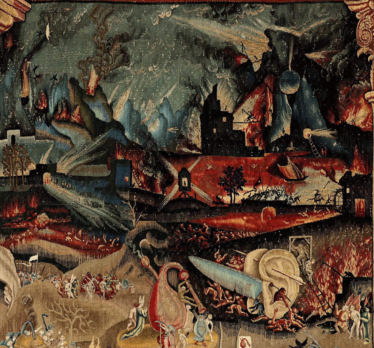El jardín de las delicias. ca. 1560 (tapiz) de Hieronymus (after) Bosch