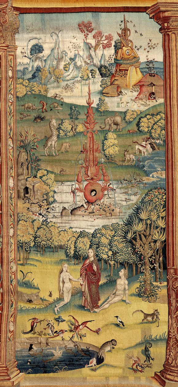 El jardín de las delicias. ca. 1560 (tapiz) de Hieronymus (after) Bosch