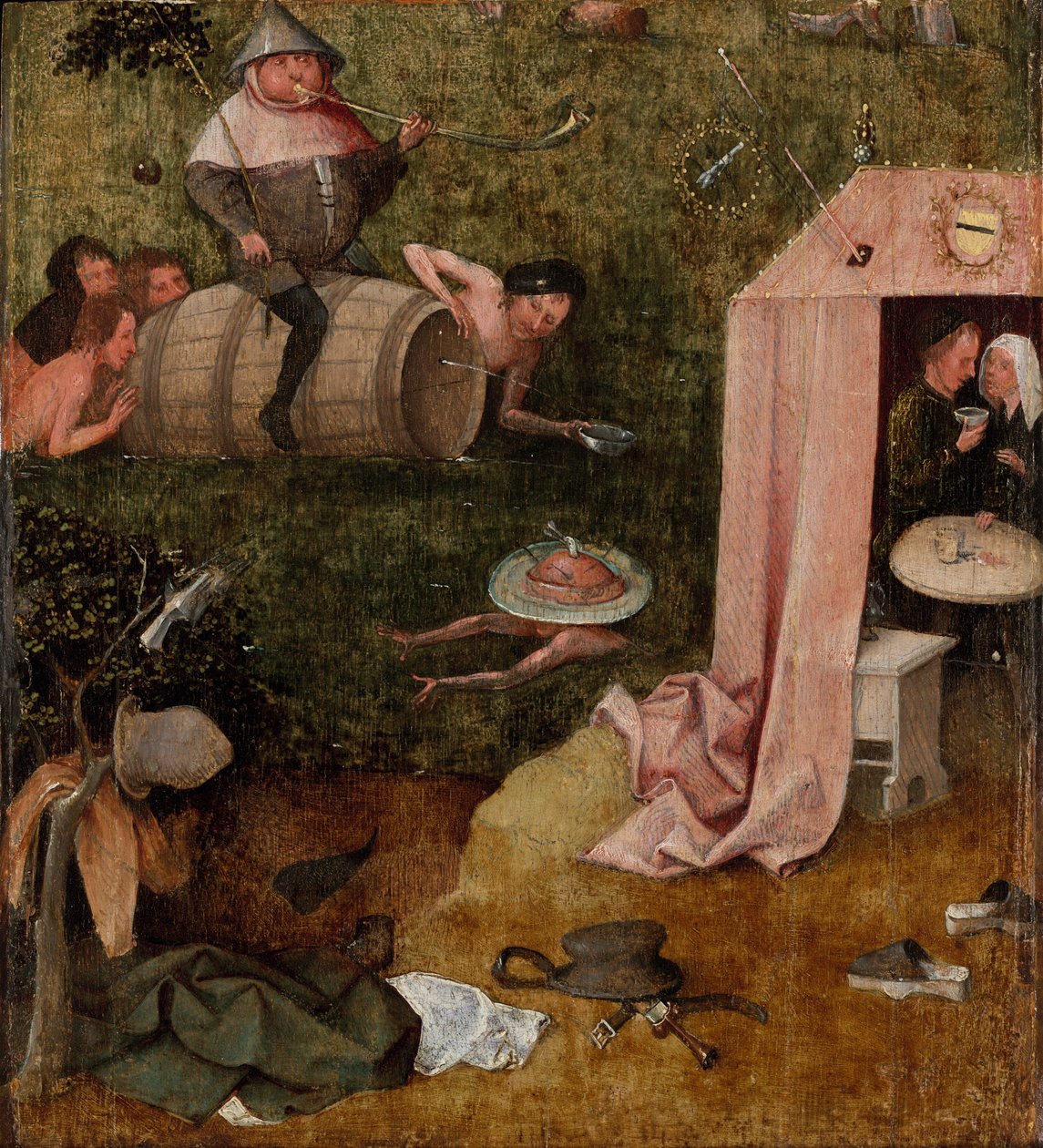 Una Alegoría de la Intemperancia de Hieronymus Bosch