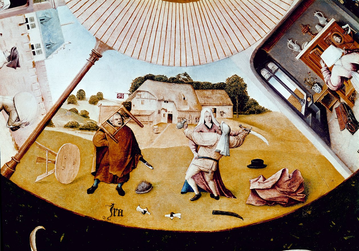 Ira (detalle) de Hieronymus Bosch