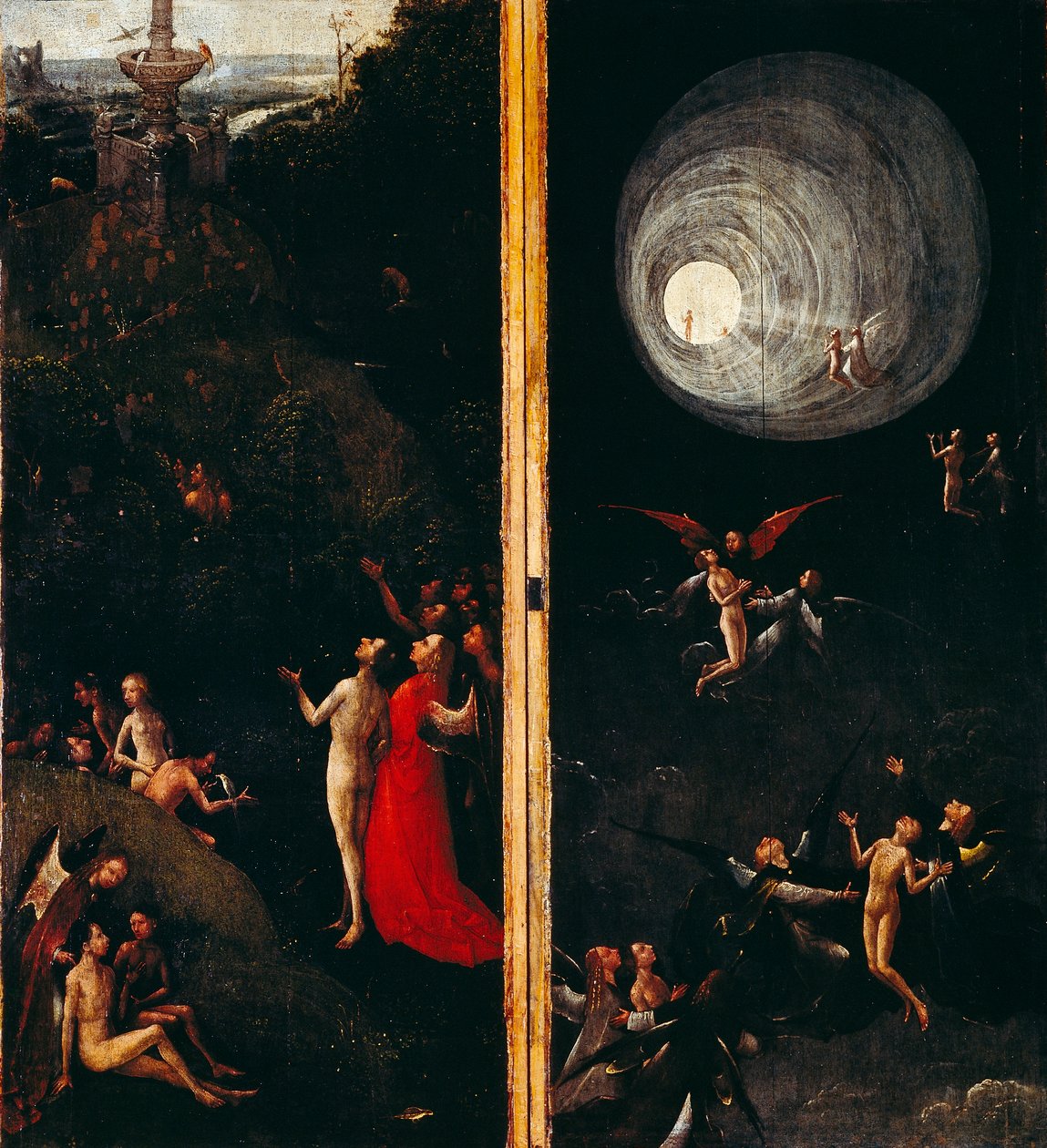 Ascenso en Empíreo de Hieronymus Bosch